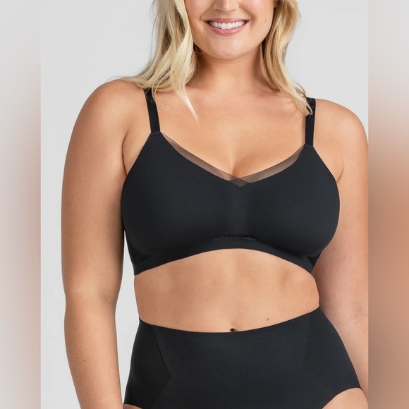 Honeylove Other - HoneyLove CrossOver Bra Black Size XL